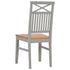 Maison Madeleine -  7 Piece Dining Set Solid Oak Wood